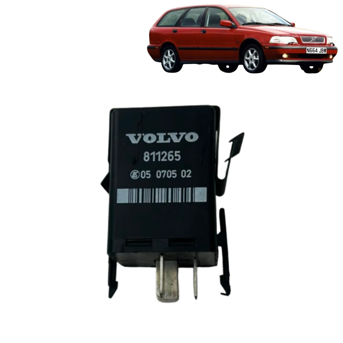Rele Volvo V40 Perua 2.0 1997 Original 811265 05070502
