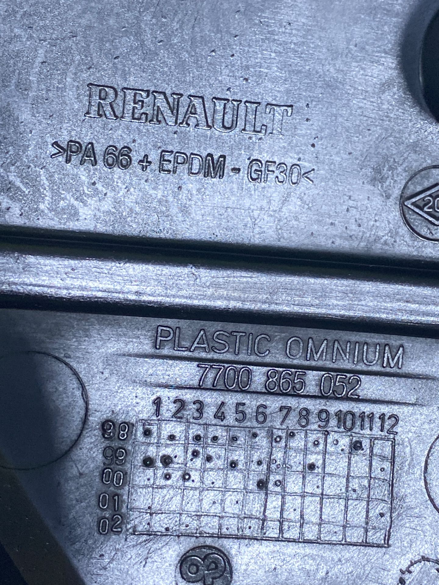 Capa Protetor Motor Renault Scenic 2.0 1999 A 2000 - Imagem 4