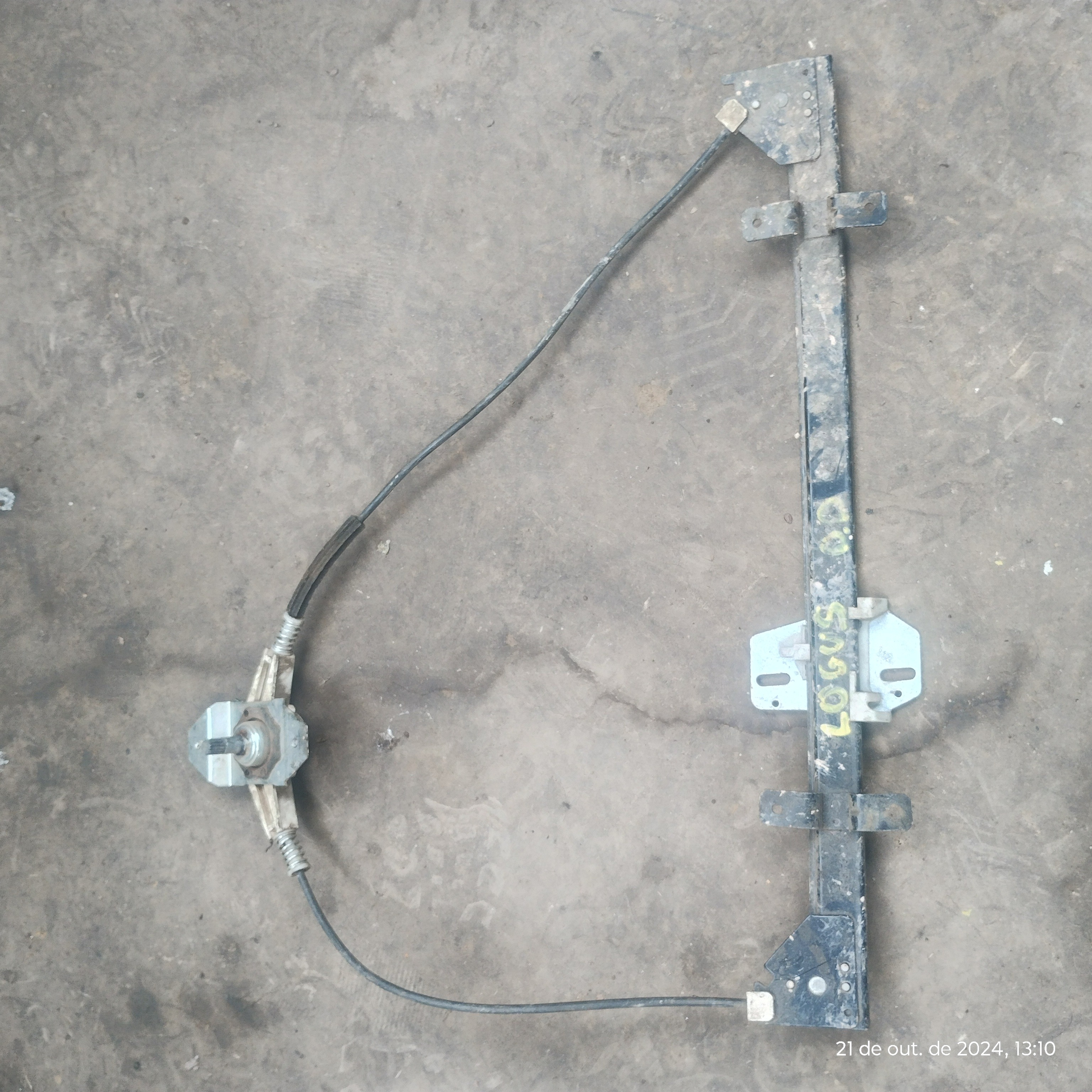 Máquina Vidro Manual Dianteira Direita Logus 95