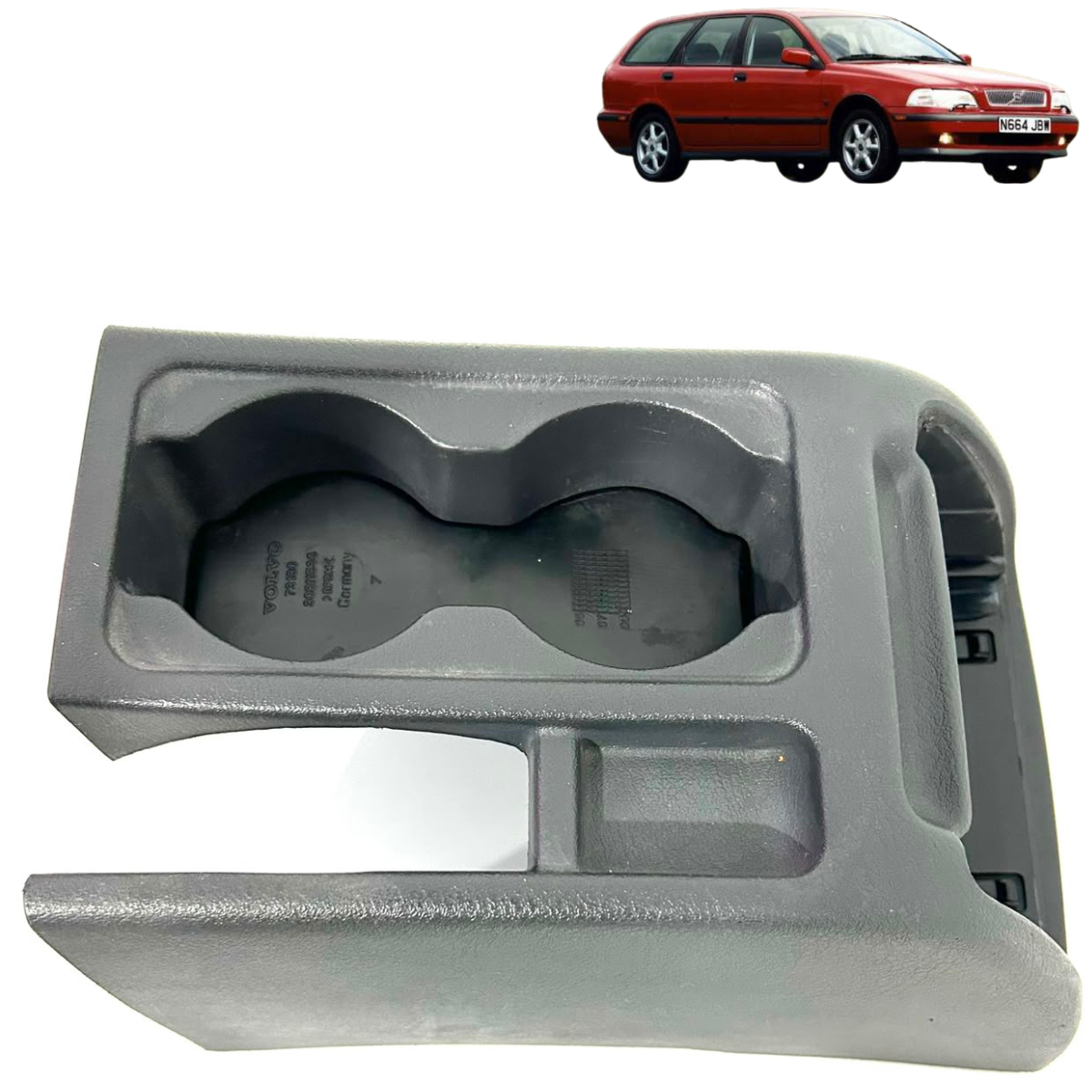 Console Central Porta Copos Volvo V40 / S40 1998 Original