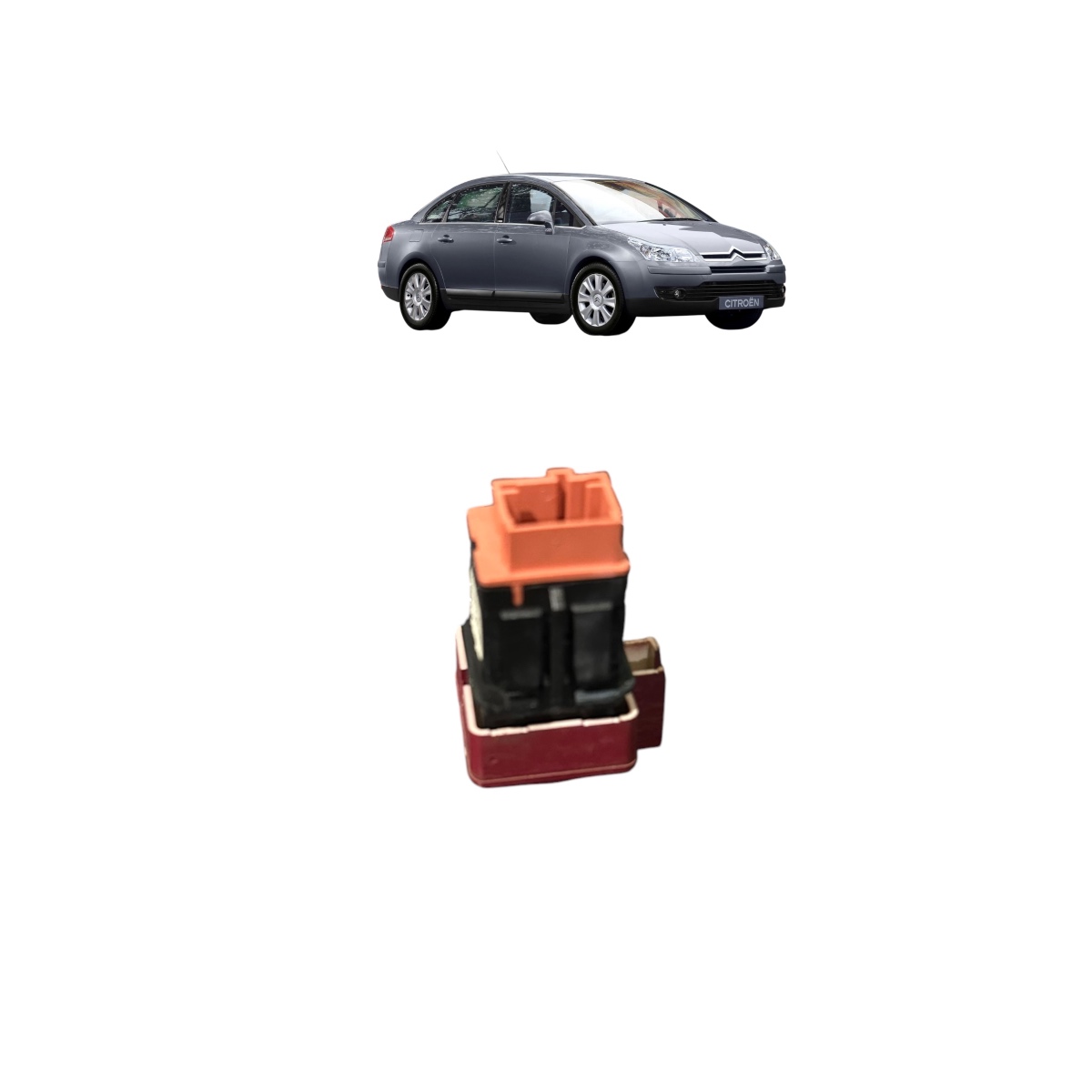 Botão Pisca Alerta Citroen C4 2007 A 2012 Cx31 Vermelho - Imagem 5