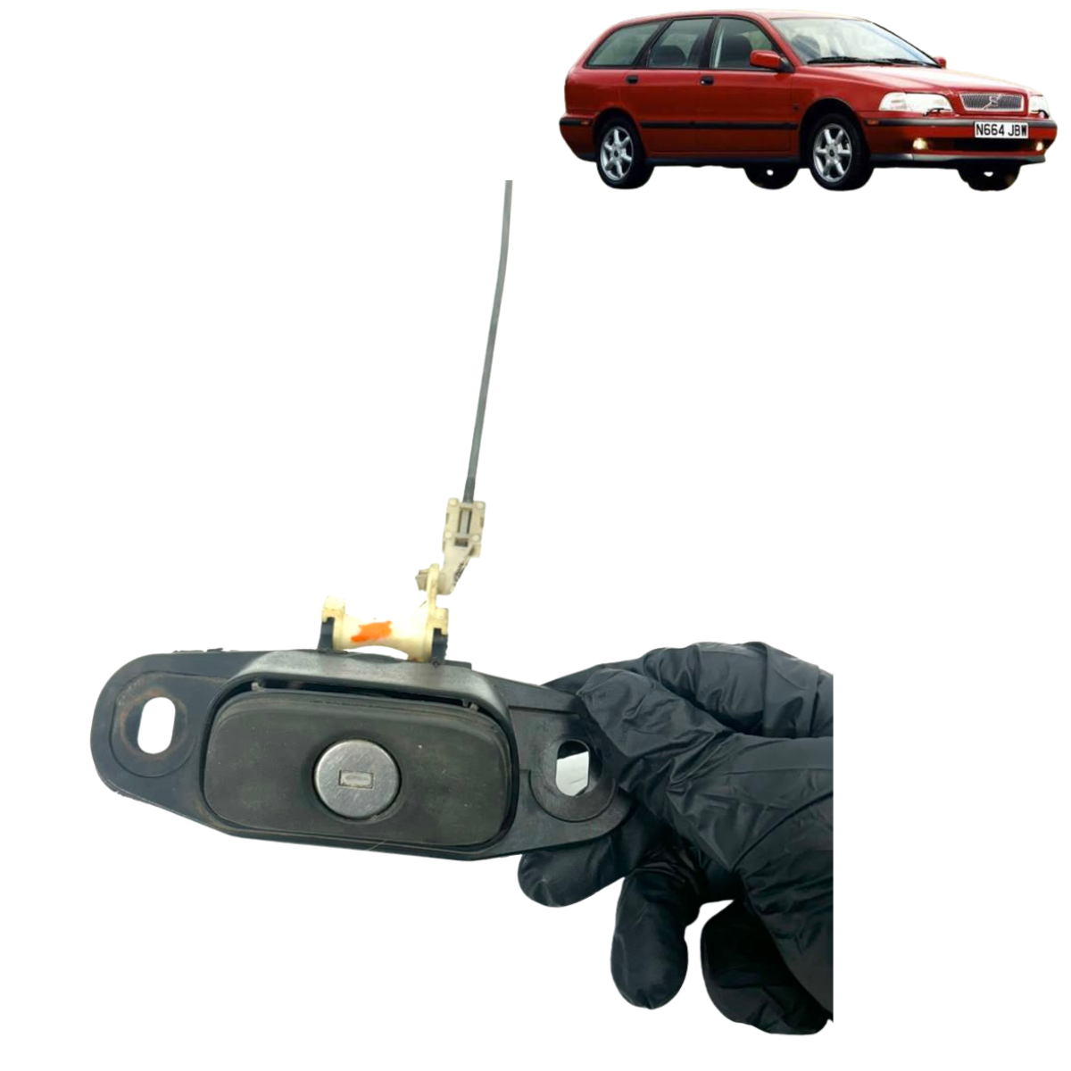 Trava Botão Fechadura Tampa Volvo 2.0 V40 S40 1997 Original