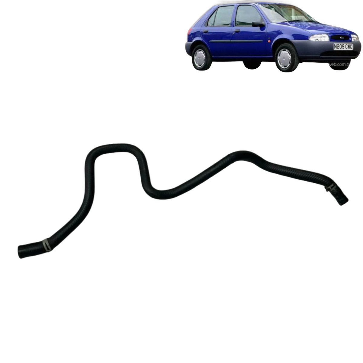 Mangueira Radiador Ford Fiesta Hatch 1.0i 1998 Usada