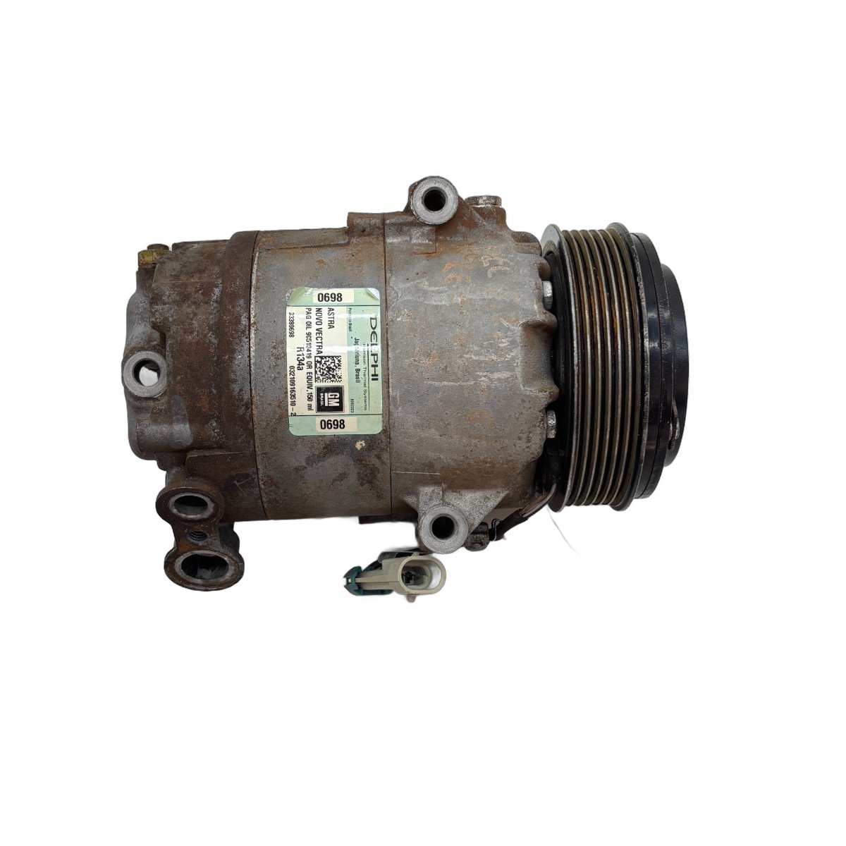 Compressor Ar Condicionado Astra Vectra Chevrolet 2009 - Imagem 2