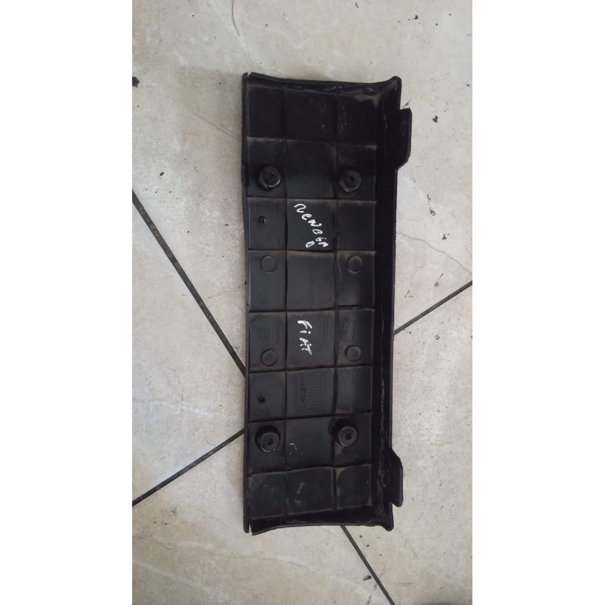 Suporte De Placa Dianteiro Fipe Renegade  Código 100 22 06 0 Preto - Imagem 2