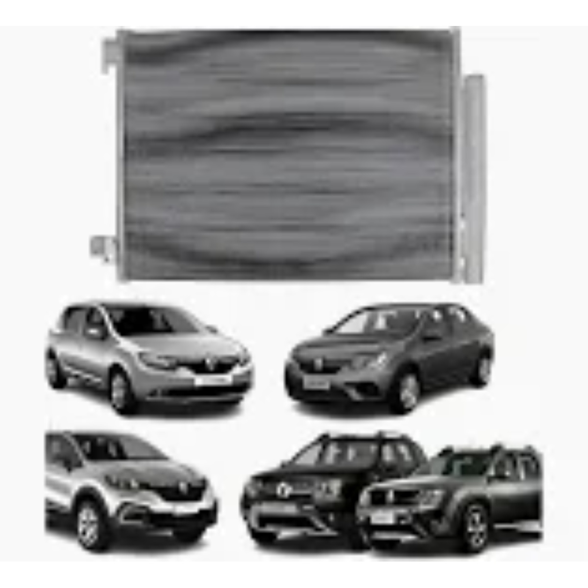Condensador Ar Condicionado Sandero 2014 a 2021