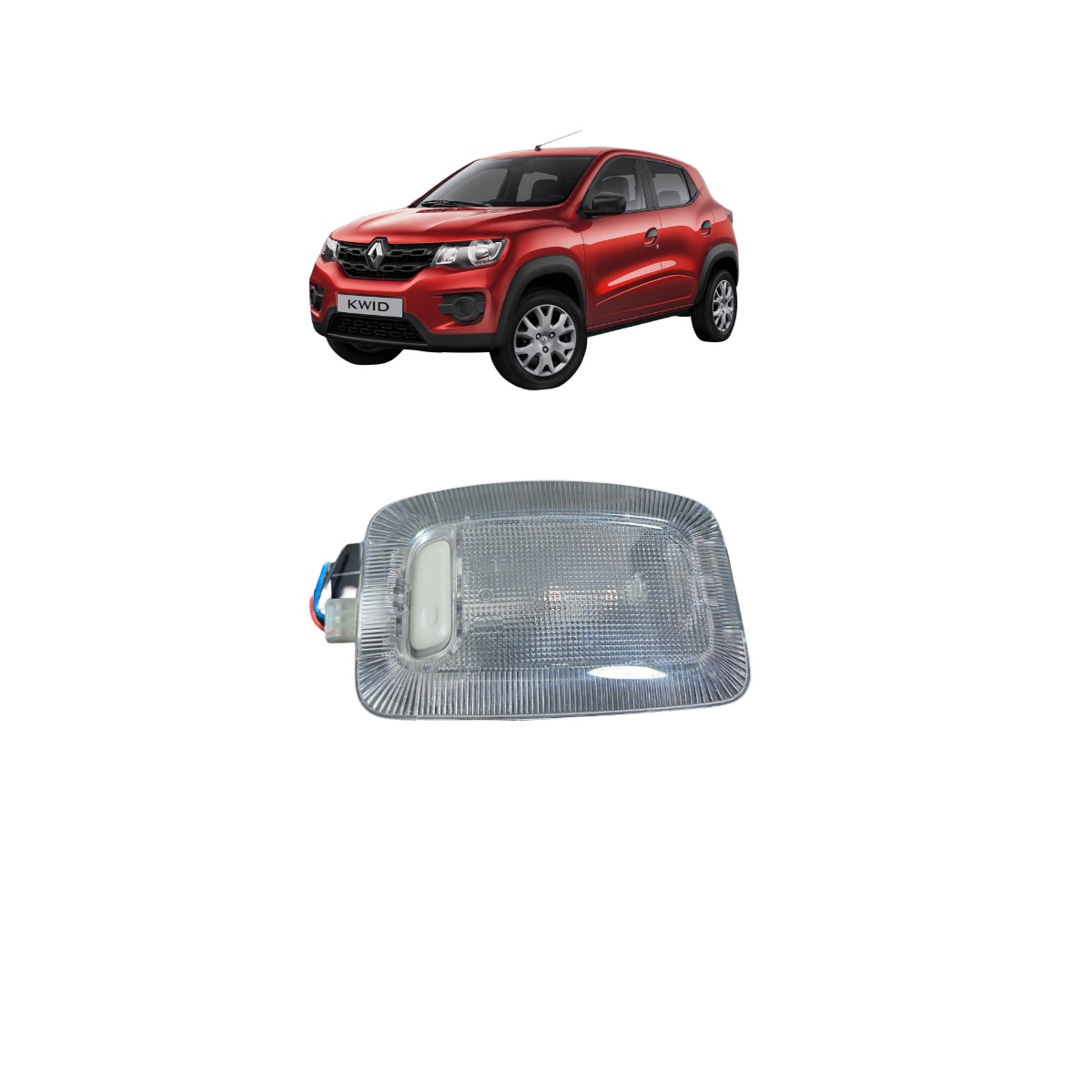 Luz Interna Cortesia Teto Renault Kwid 2024 Original