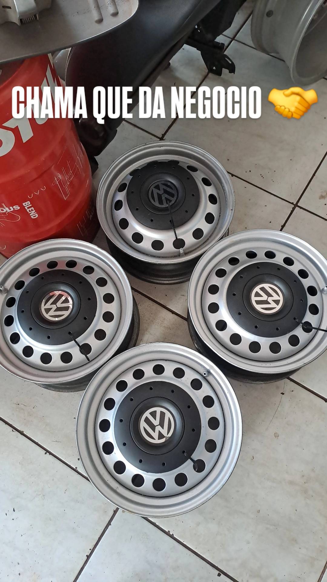 Jogo De Roda Ferro 14 - Imagem 1