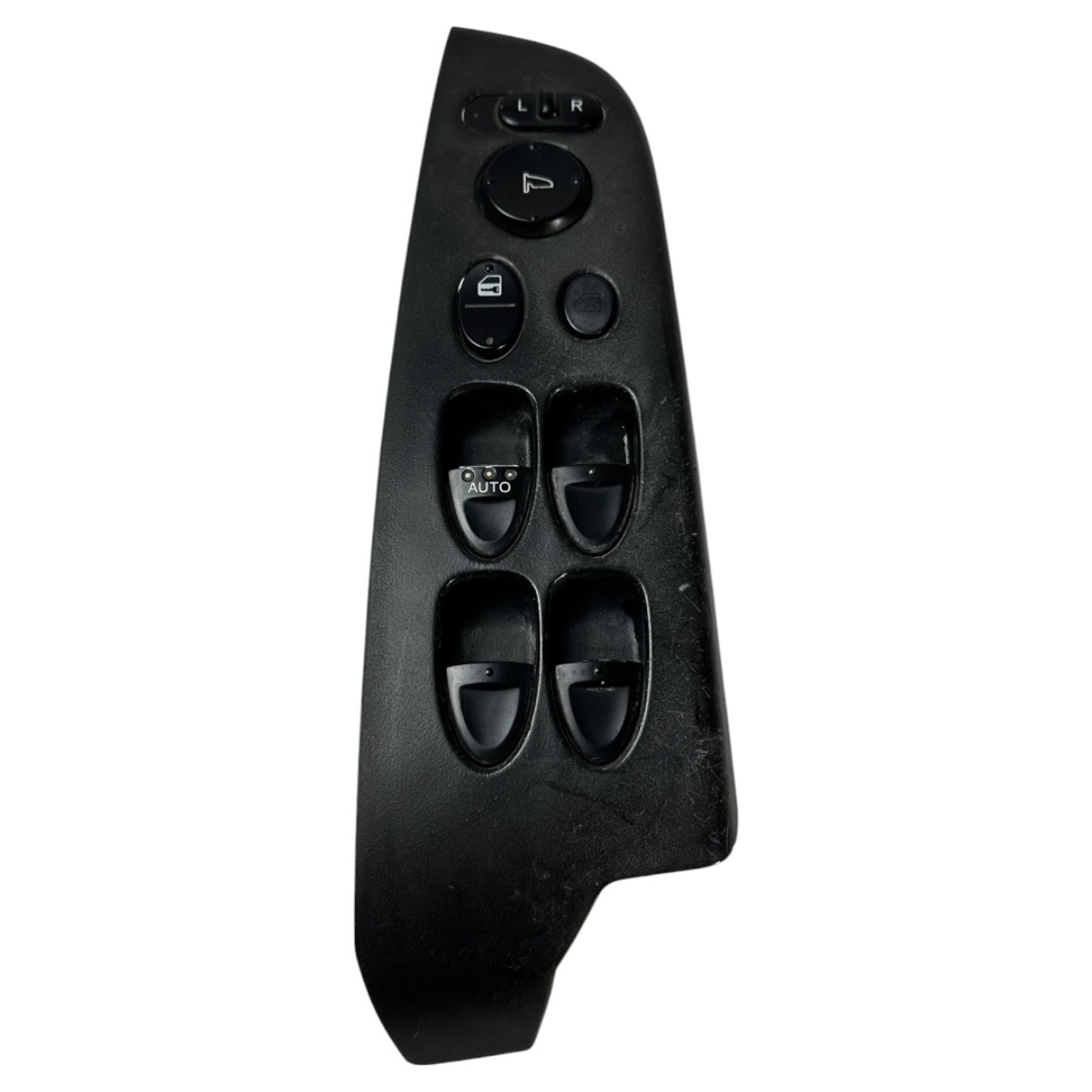 Moldura Comando Vidro Dianteiro Esquerdo Honda Civic 2007 11 Preto