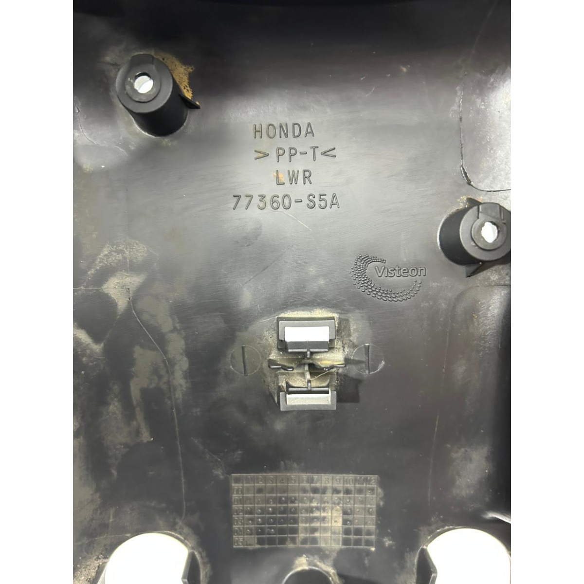 Moldura Coluna Direção Honda Civic 2001 A 2006 Original - Imagem 2