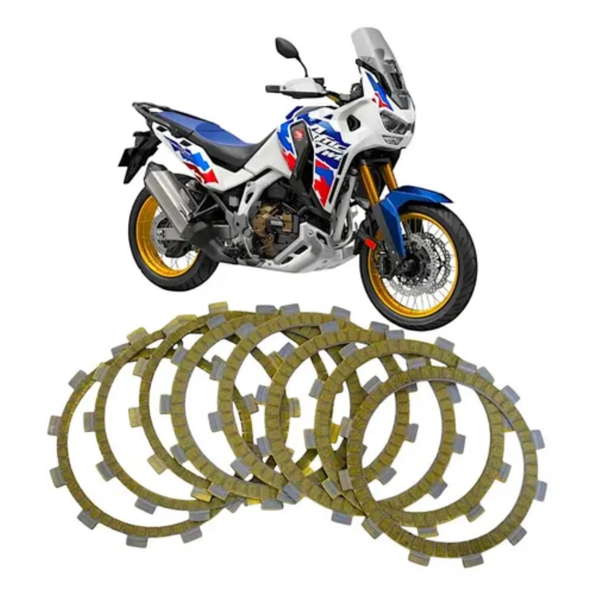 Discos Embreagem Africa Twin 1100 Honda
