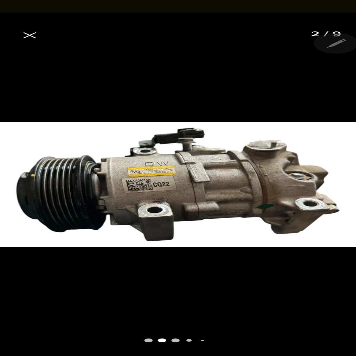 Compressor Para Hyundai Hb20 1.0 Turbo/ aspirado Creta 1.0 - Imagem 2