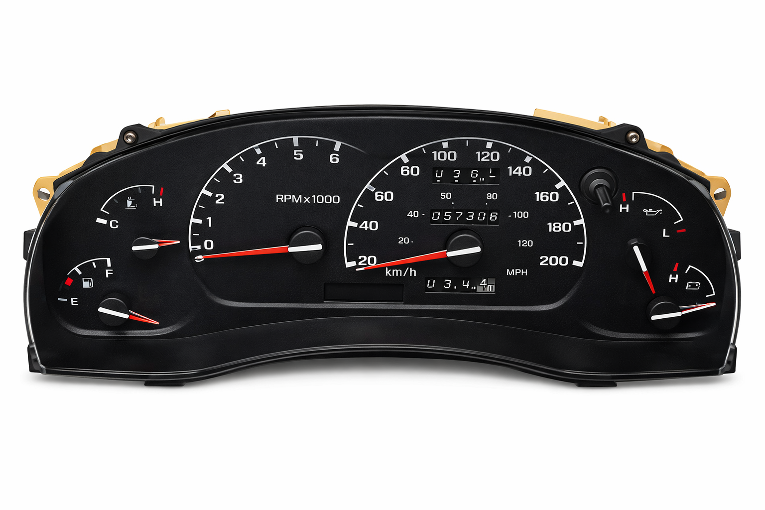 Painel de Instrumento Ford Ranger  XI At 2.5 4x2 1996 A 1999