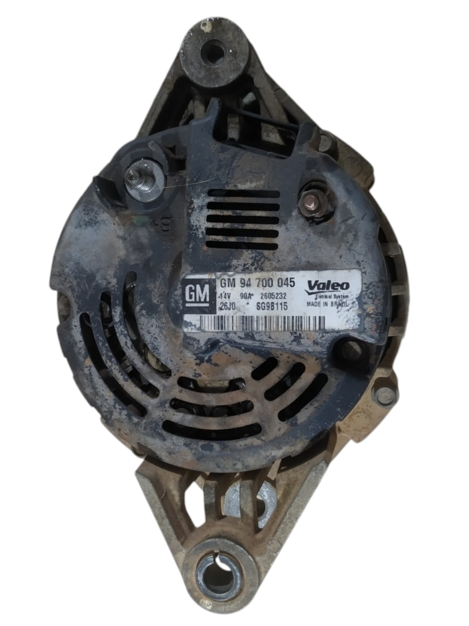 Alternador Gm Agile Montana 1.4 2012 94700045 - Imagem 4