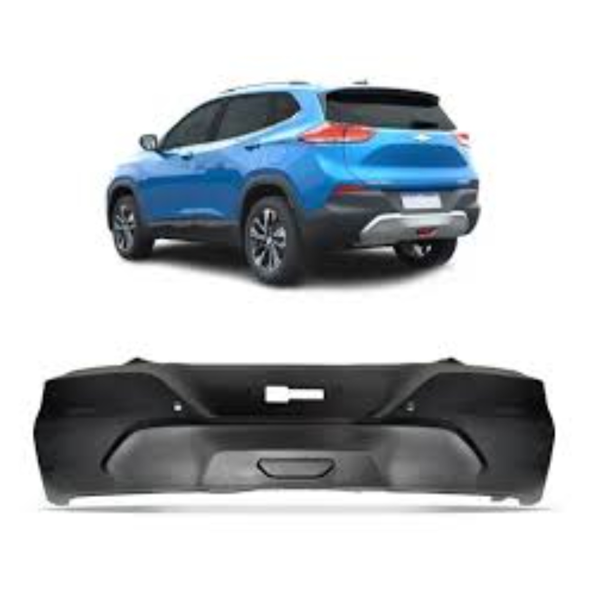 Parachoque Traseiro Chevrolet Tracker 2021 2022 2023