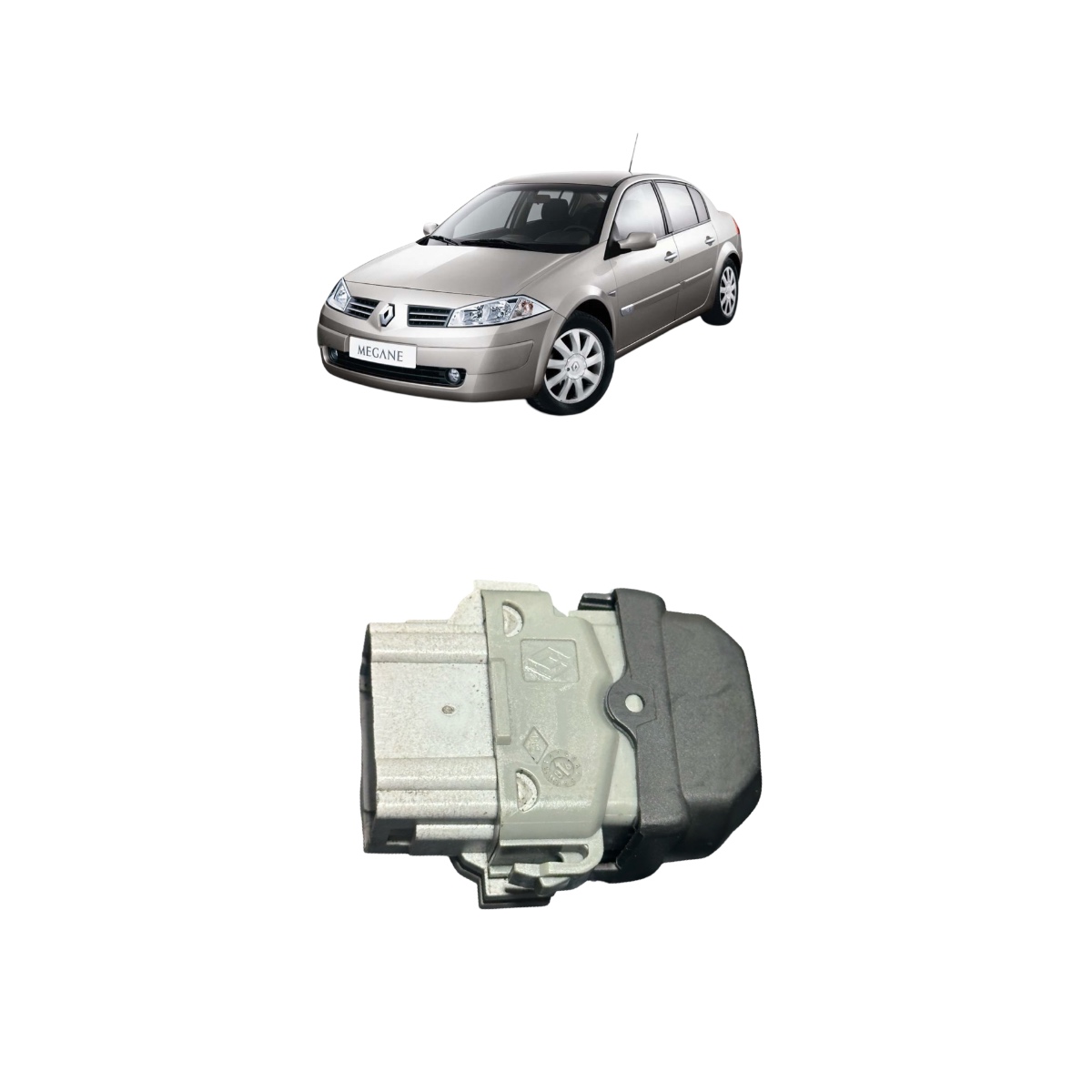 Botão Vidro Dinat Direita Renault Megane 2007/2013 28082 - Imagem 3