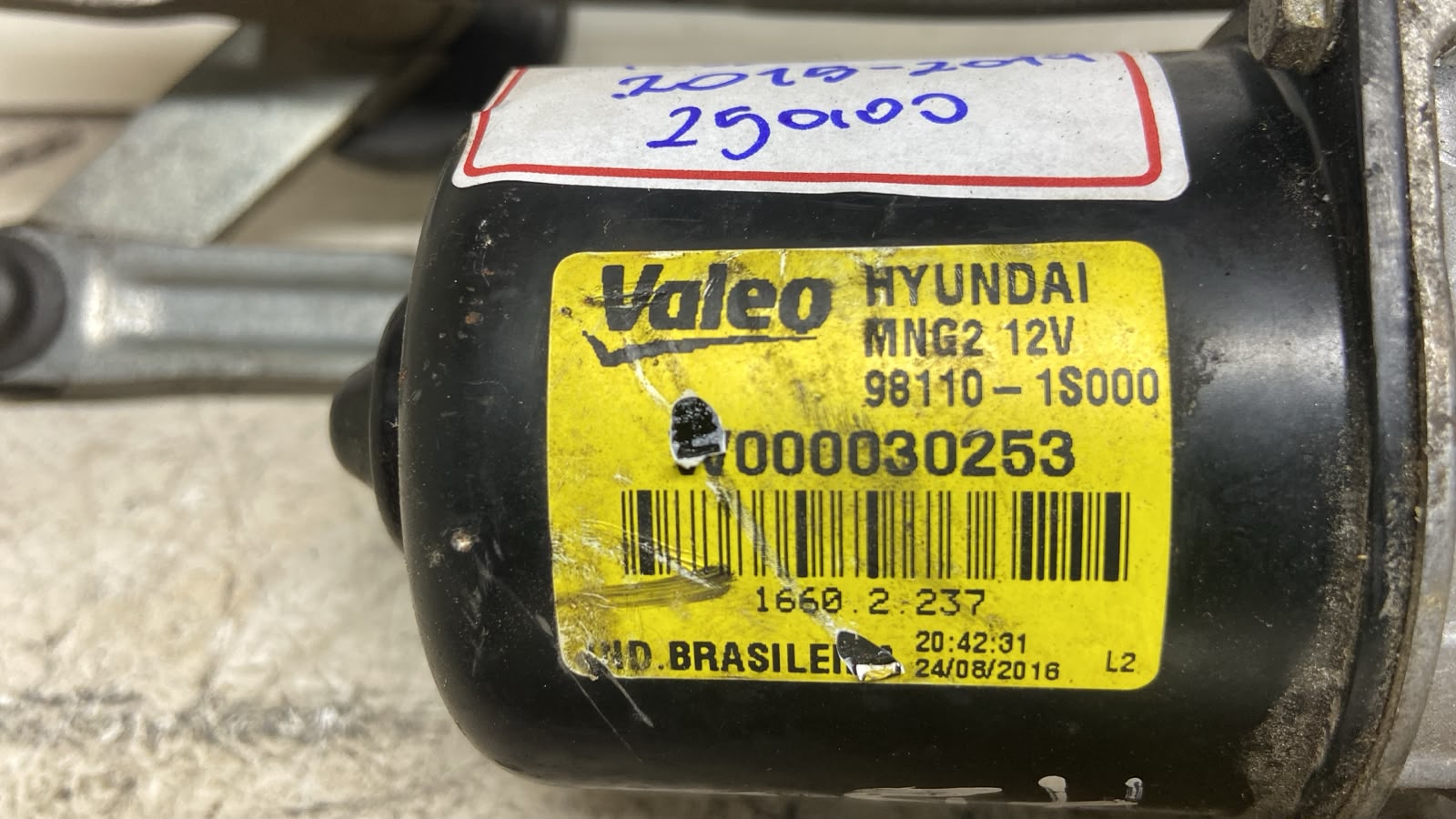 Motor De Para Brisa  Hb20 2015 A 2019 - Imagem 3