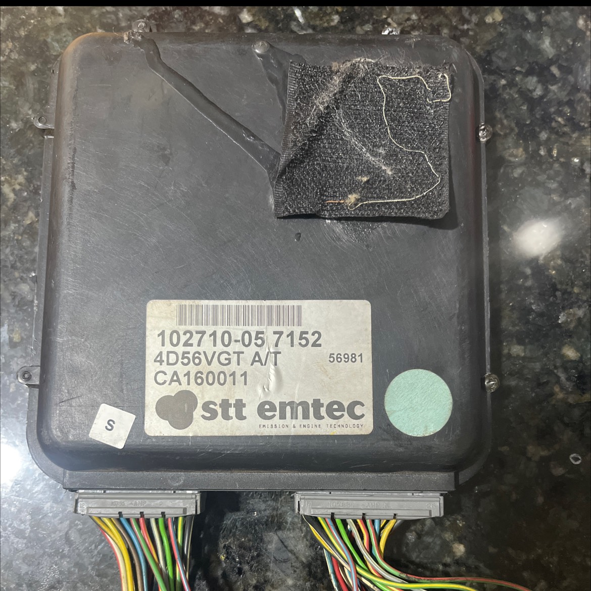 (ECU) para gerenciamento do motor