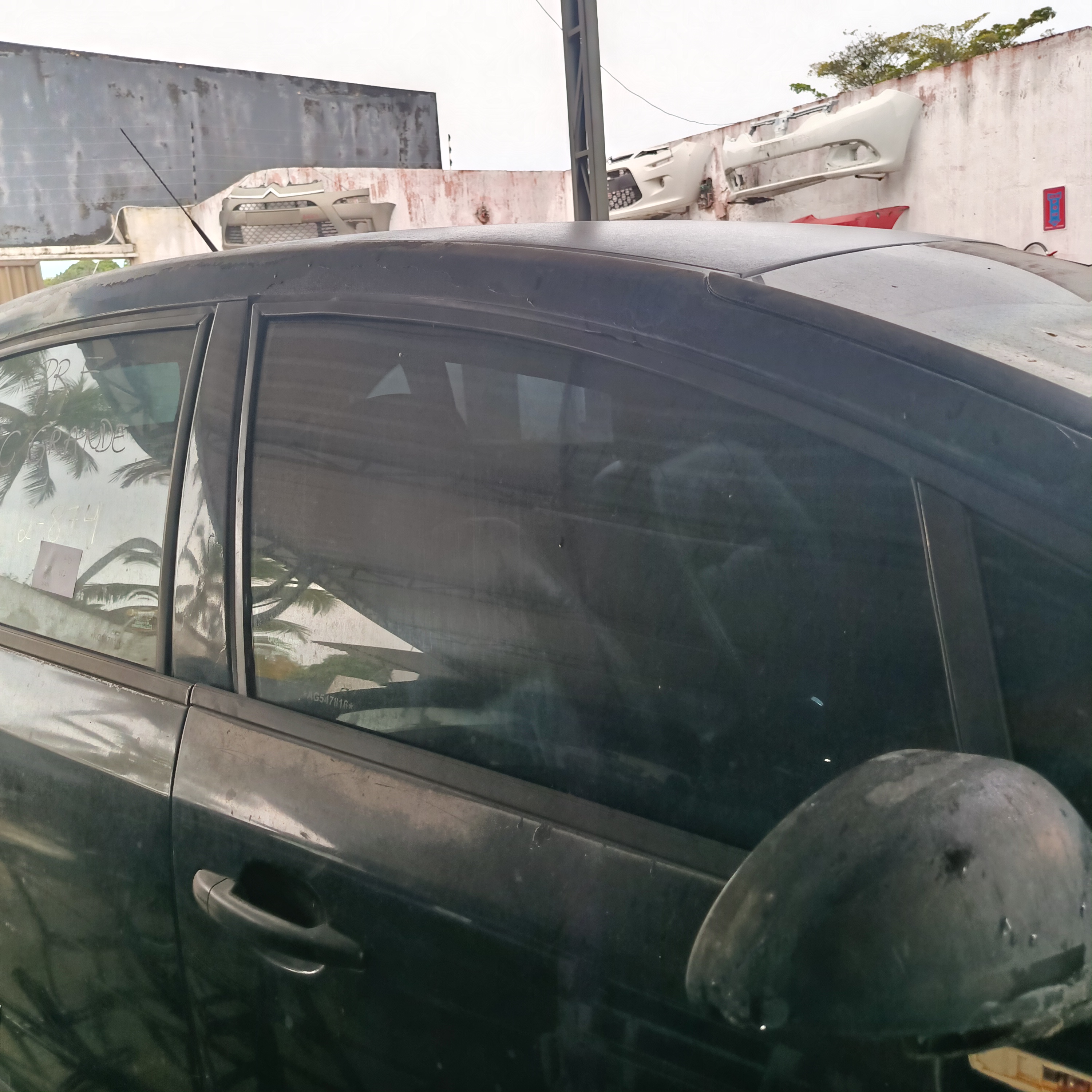 VIDRO PORTA DIANTEIR DIREIT CITROEN C4 PALLAS HATCH - Imagem 2