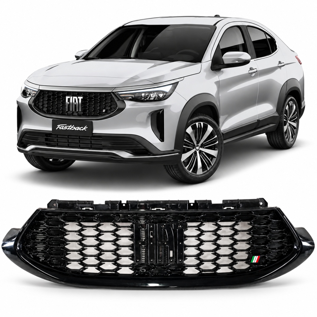 Grade Dianteira Fiat Fastback 2023/2024