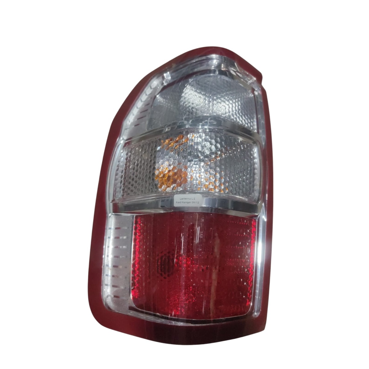 Lanterna L.e Ford Ranger 09/12 Original (com Circuito) Ambos Lados Vermelho/transparente