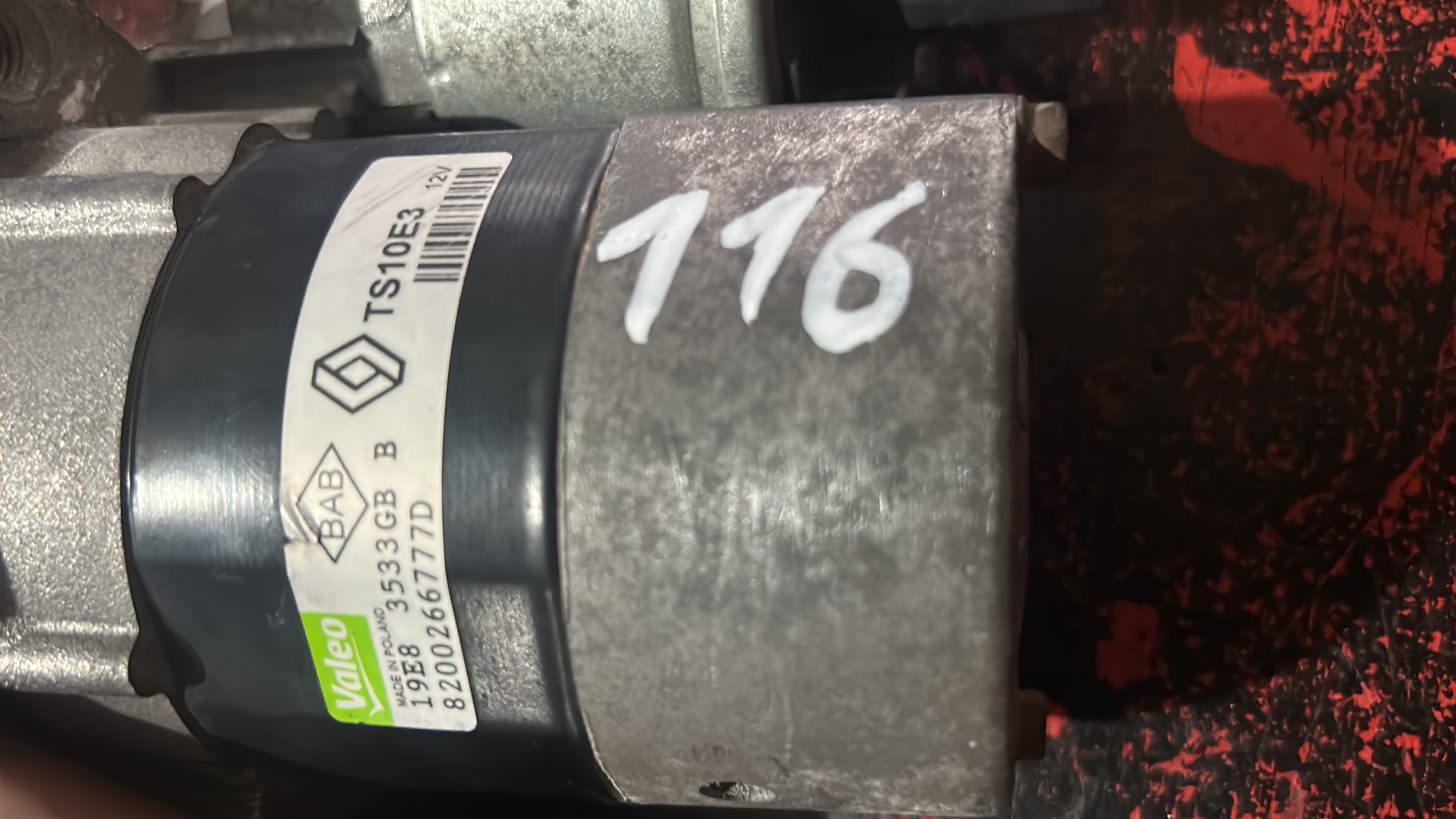 Motor De Partida Renault Sandero Logan 1.6 16v - Imagem 3