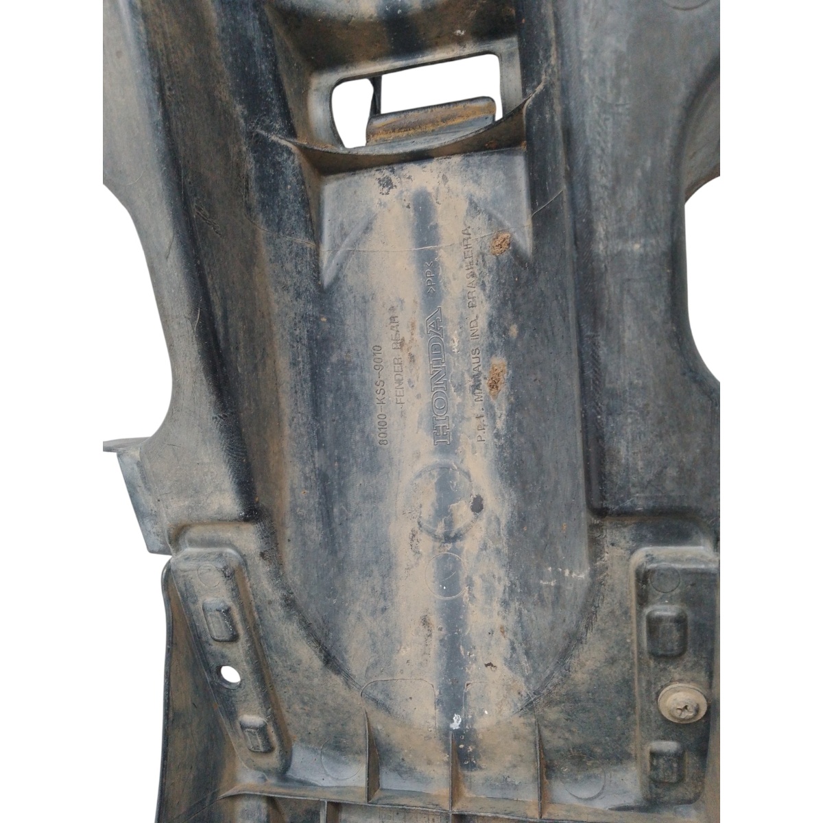 Paralama Traseiro Com Suporte De Placa Original Biz 125 2007 - Imagem 7