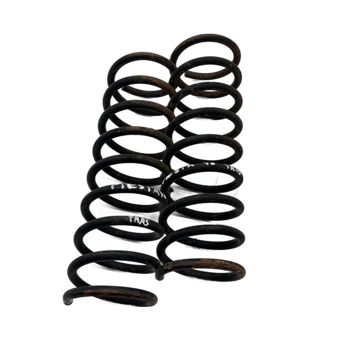 Par Molas Suspenção Traseira Ford Fiesta 1996 - Imagem 2