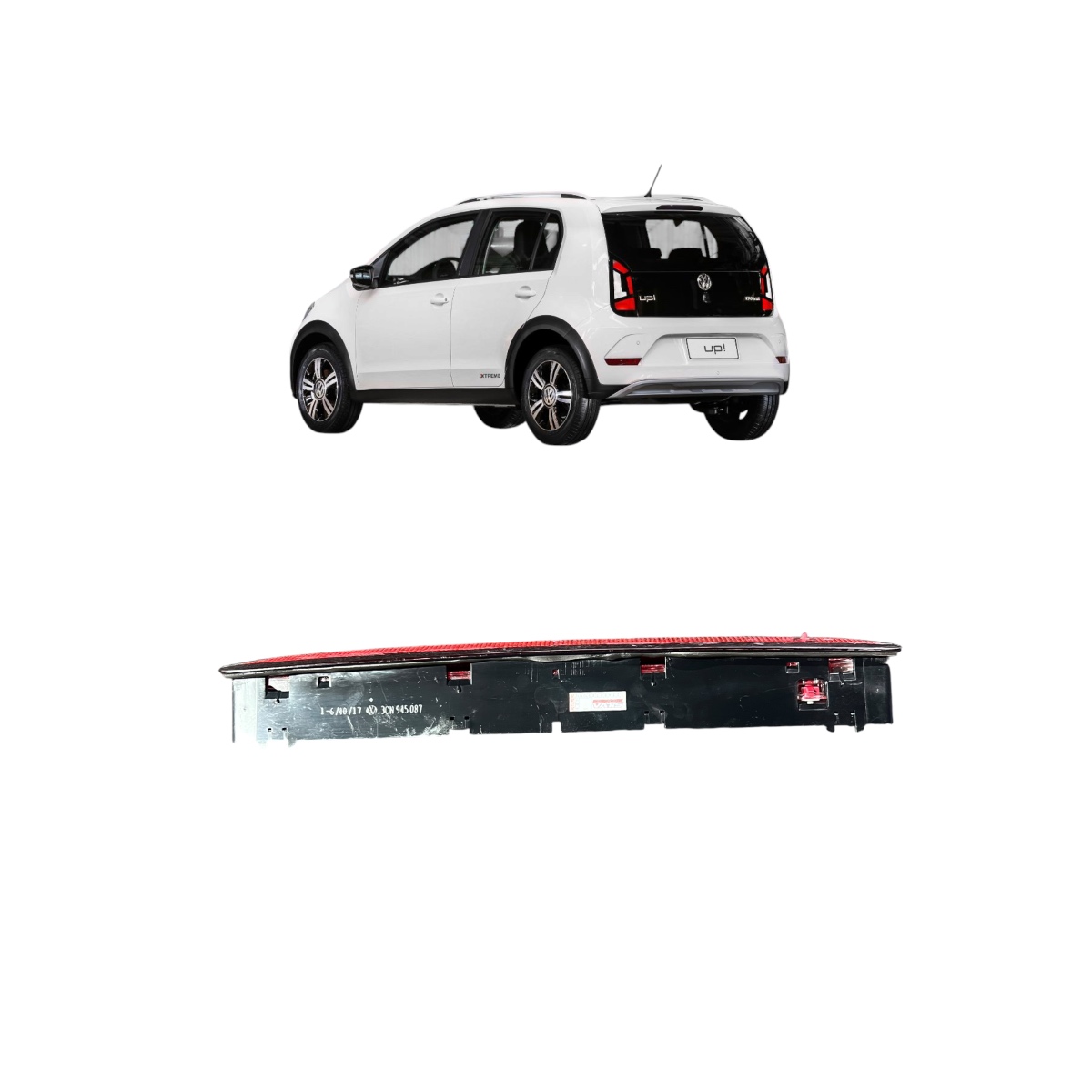 Brake Light (luz de freio traseira central) Volkswagen UP - Imagem 2