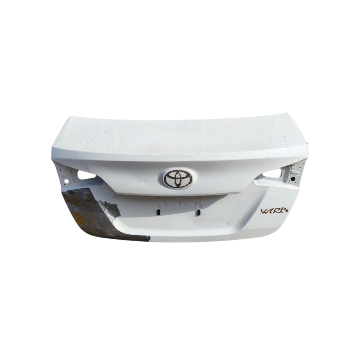 Tampa Traseira Toyota Yaris Sedan 18/23 Original Recuperada Branco