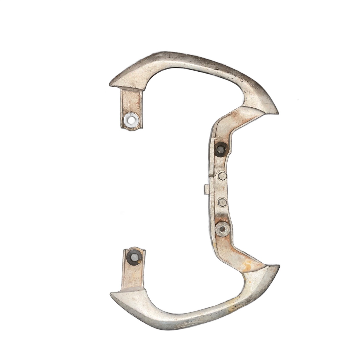 Suporte Alça Traseira Do Garupa Nx Falcon 400 01/08 Usado Prata - Imagem 6