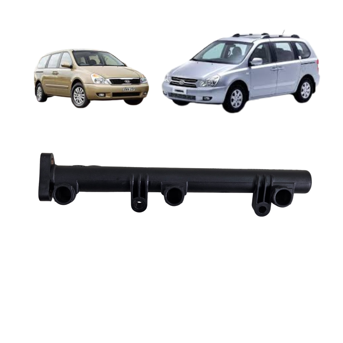 FLAUTA INJECAO DIREITO KIA CARNIVAL 3.5 2011/2012 IN.
