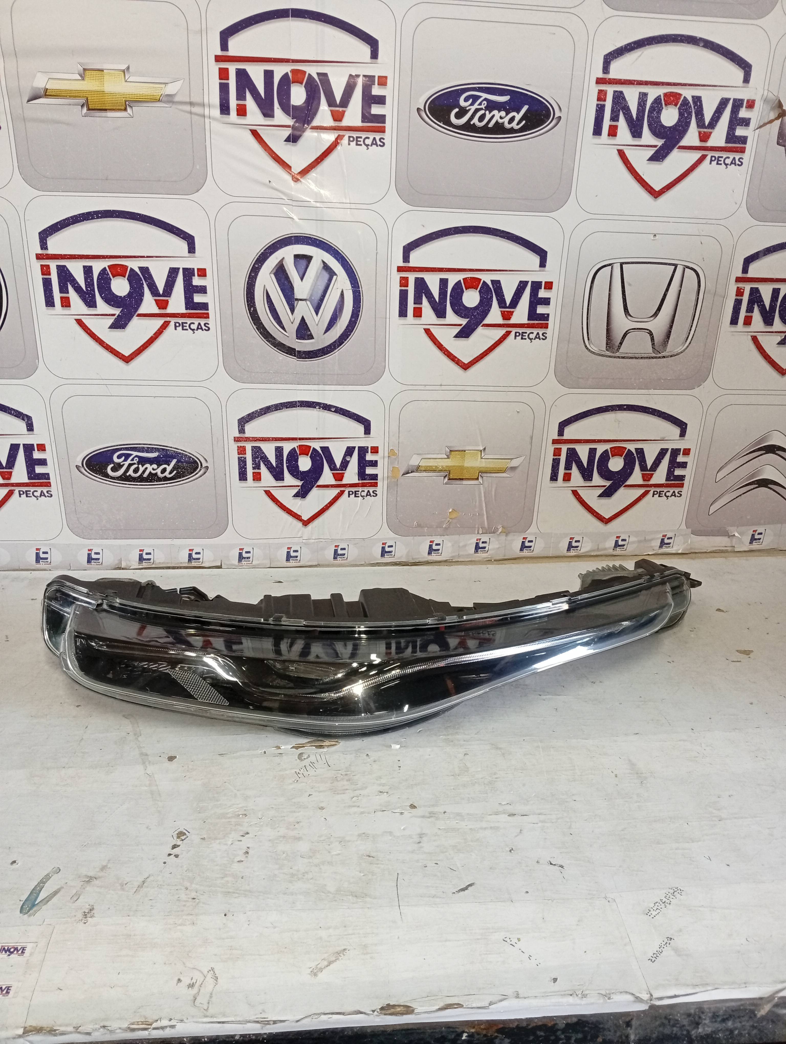 Farol Dianteiro Esquerdo Led Fiat Toro 2019/2023