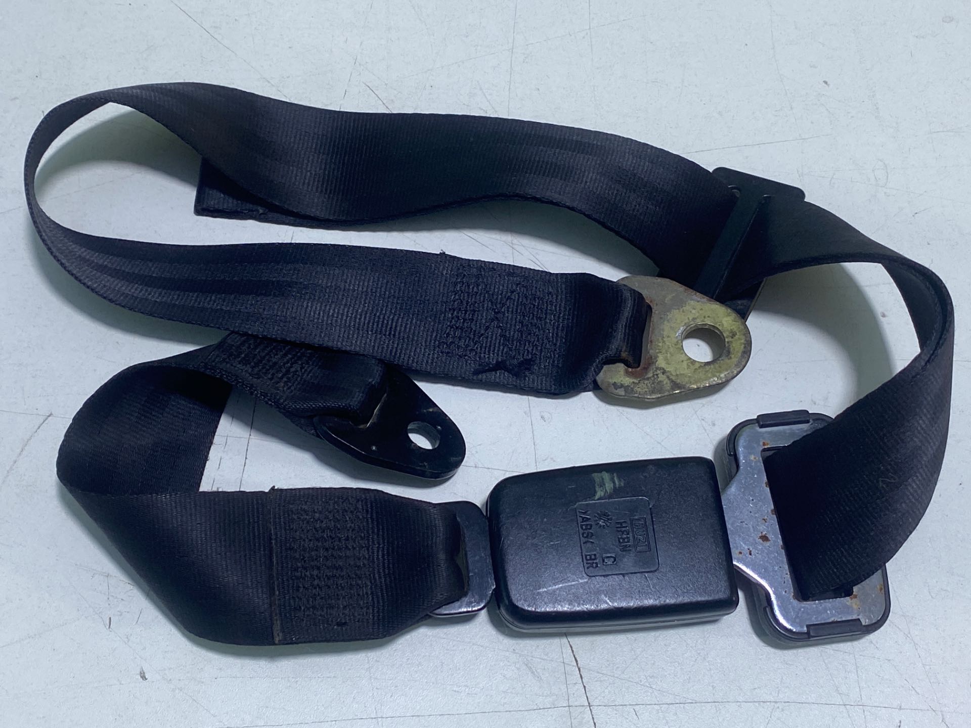 Cinto De Segurança 2 Pts Abdominal Ducato Preto - Imagem 3