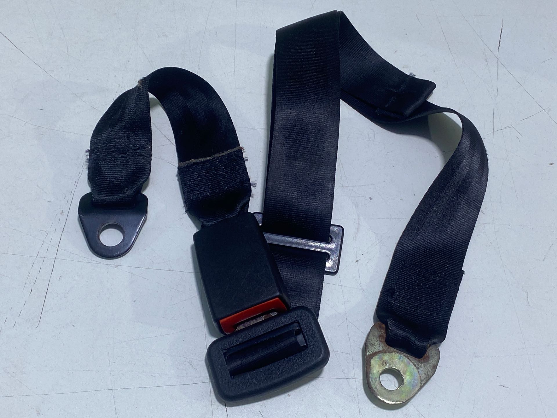 Cinto De Segurança 2 Pts Abdominal Ducato Preto - Imagem 2