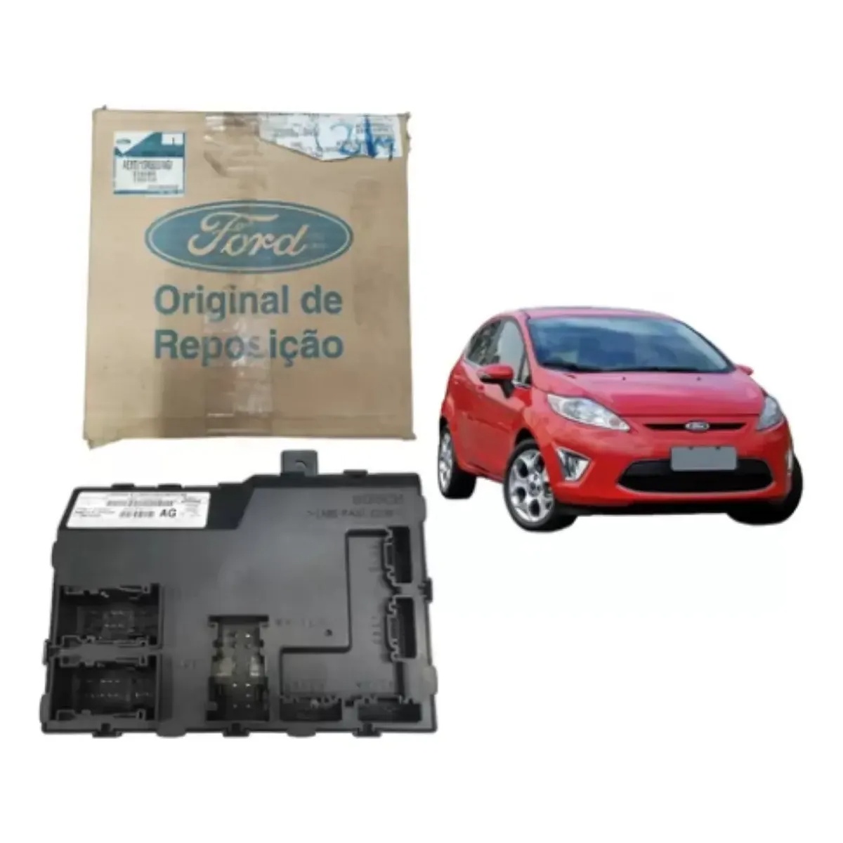Modulo Conforto Ford New Fiesta Central 2011 17 Ae8t15k600ag - Imagem 1