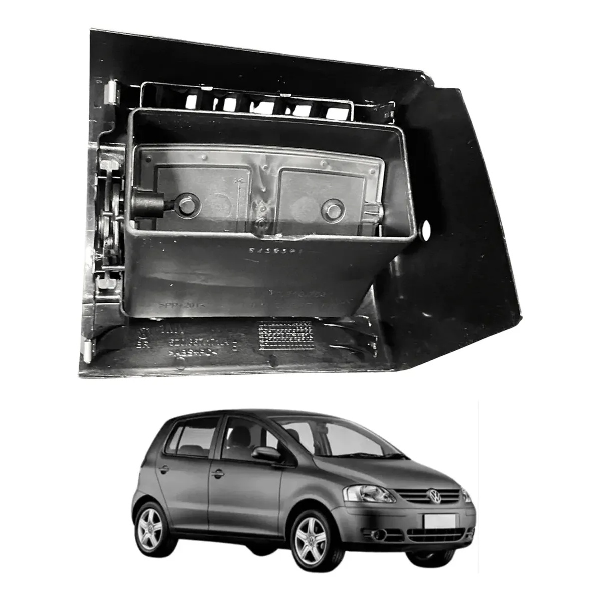 Difusor Ar Lateral Volkswagen Fox Spacefox 2004-2010 - Imagem 4
