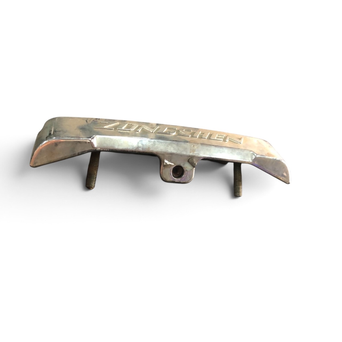 Emblema Frontal Kasinski Mirage 150 Usado Cromado/prata - Imagem 4