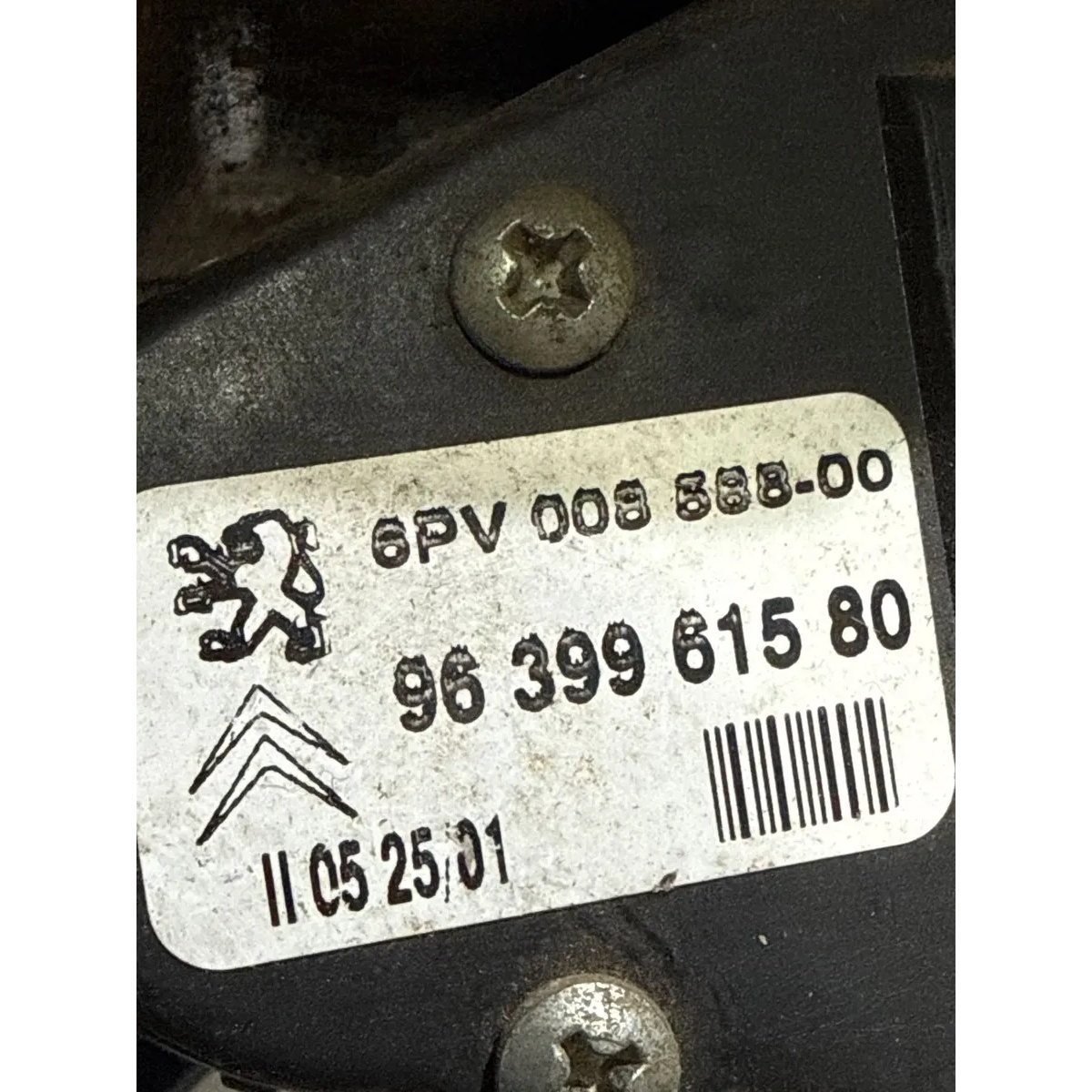 Pedal Acelerador Eletrônico Peugeot 206 2006 9639961580 - Imagem 3