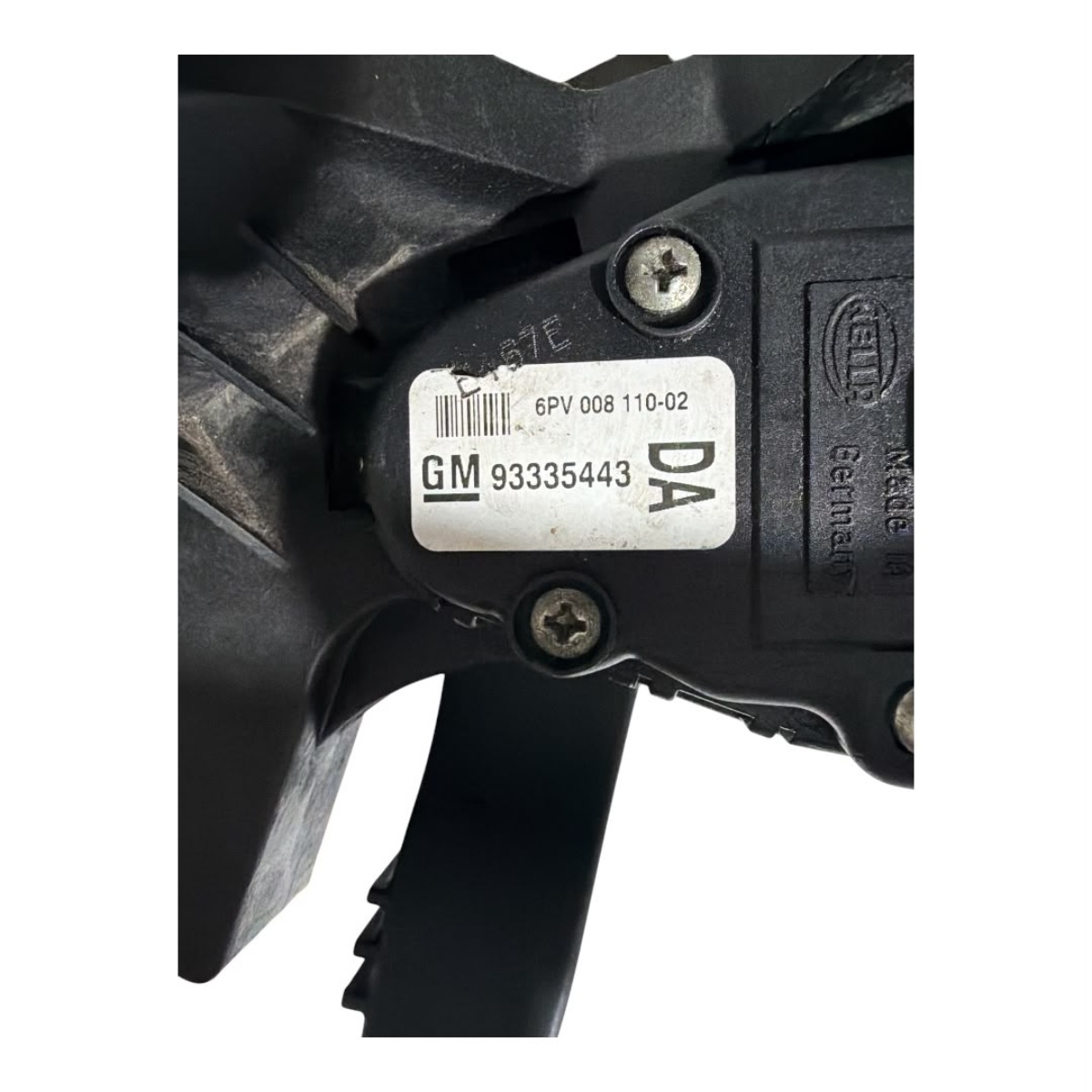 Pedal Acelerador Gm Meriva 2003 Até 2012 93335443 - Imagem 3