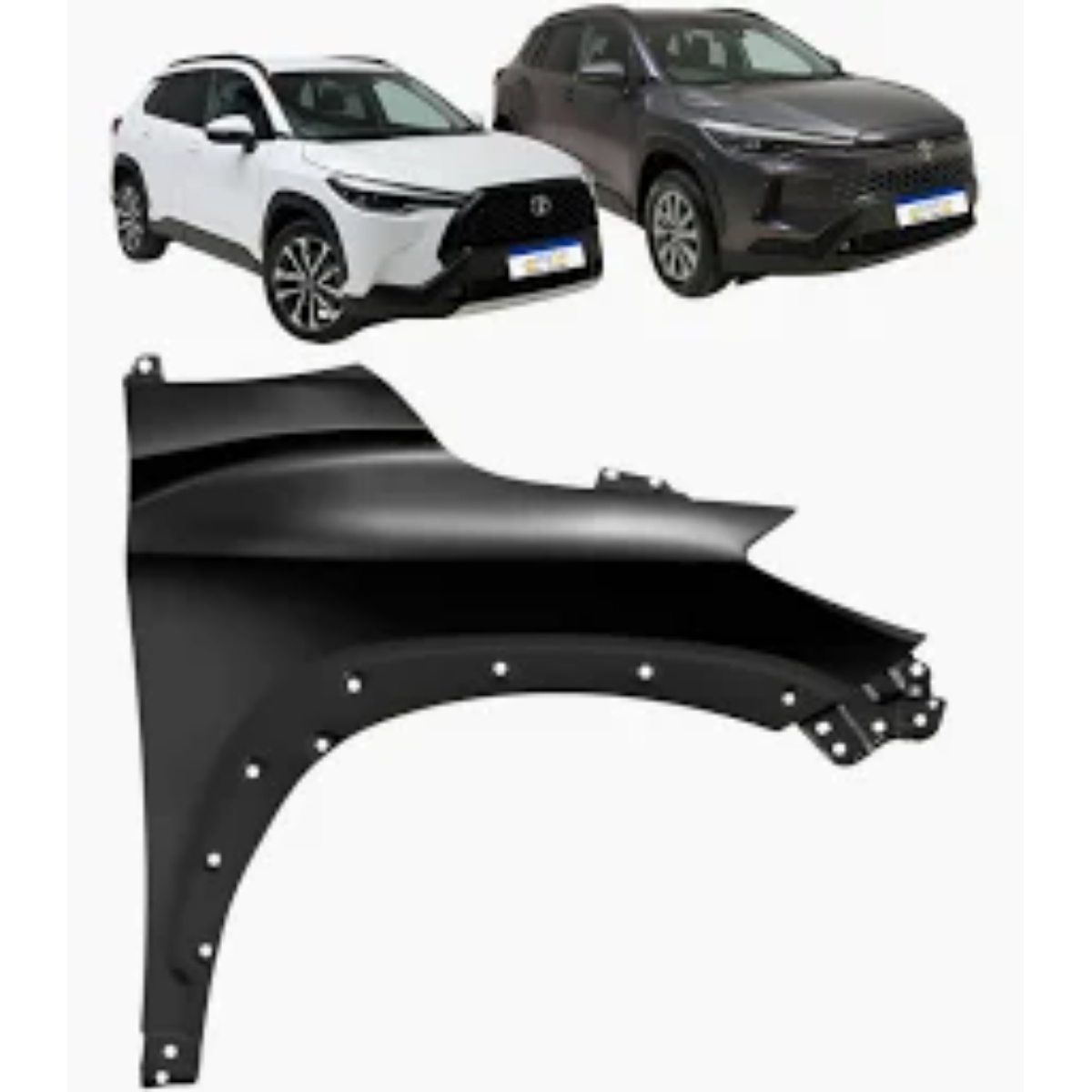Paralama Toyota Corolla Cross 2021 a 2025