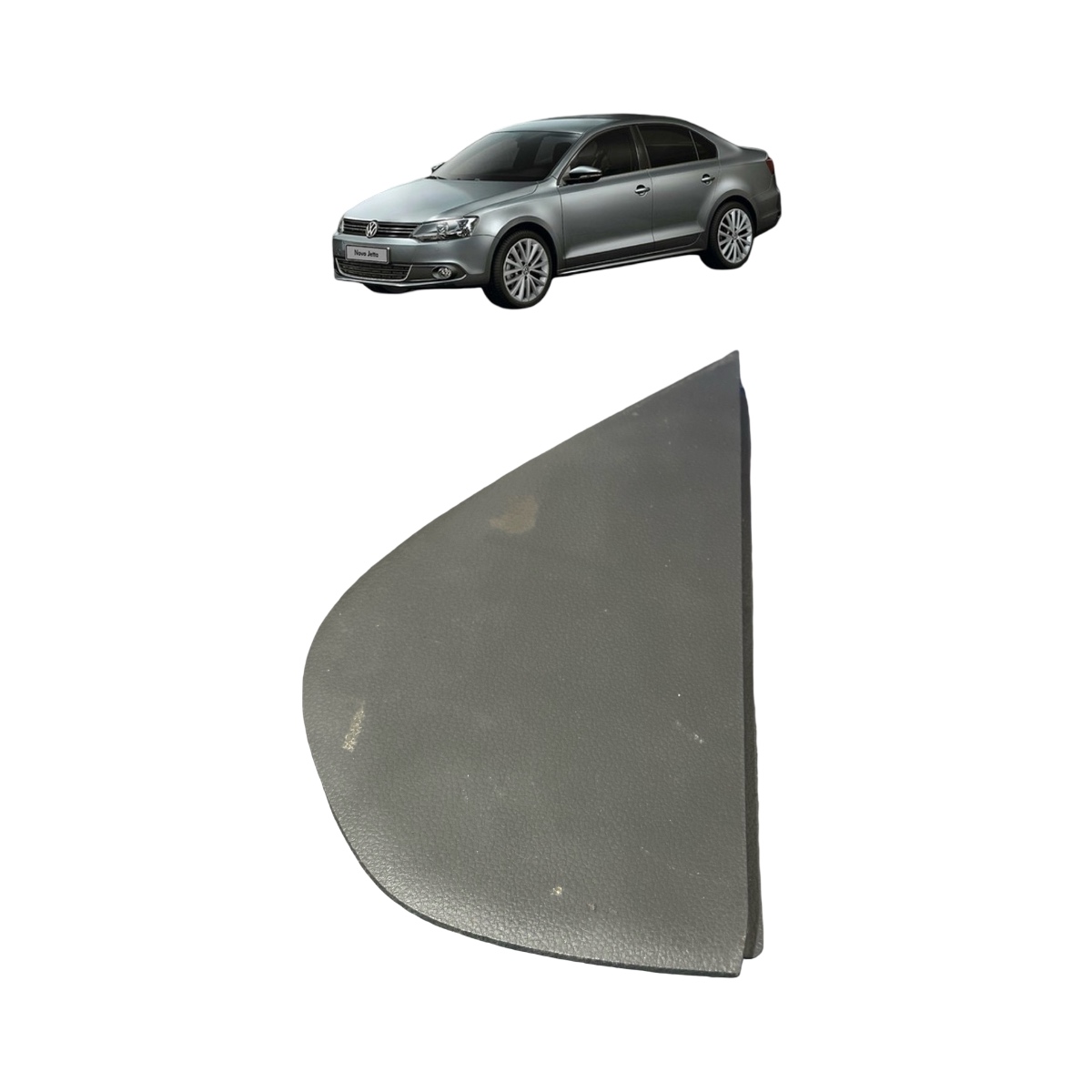Moldura Tampa Lateral Esquerda Painel Vw Jetta 2015 A 2017 P - Imagem 2