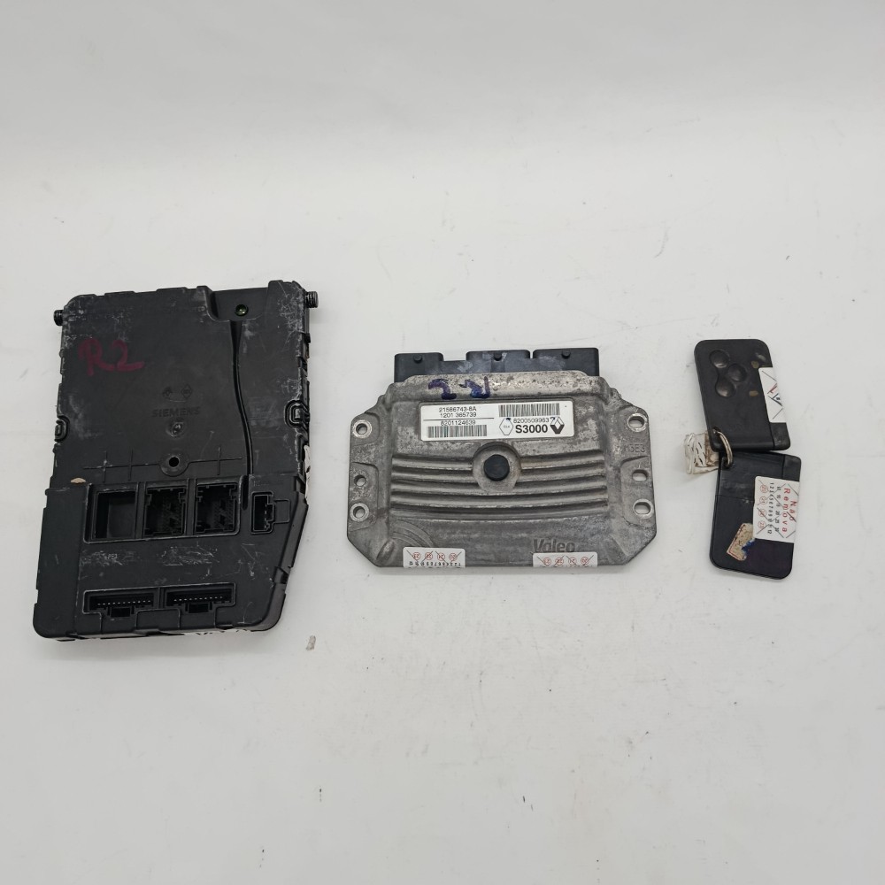Kit Code Injecao Renault Megane Grand Tour 1.6 16v 2007