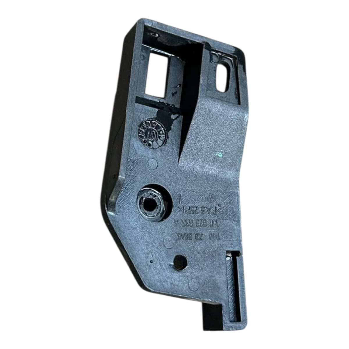 Base Alavanca Abertura Capô Volkswagen Polo Sedan 2003 2010 Preto - Imagem 3