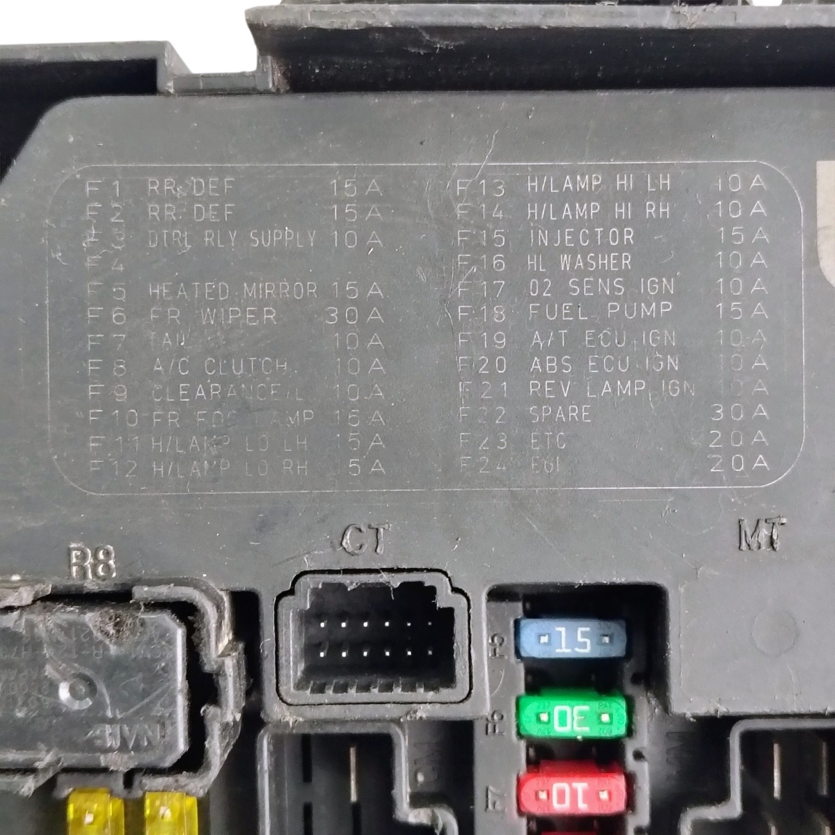 Modulo Central Fusivel Nissan Frontier 284b7eb03d Letra U - Imagem 7