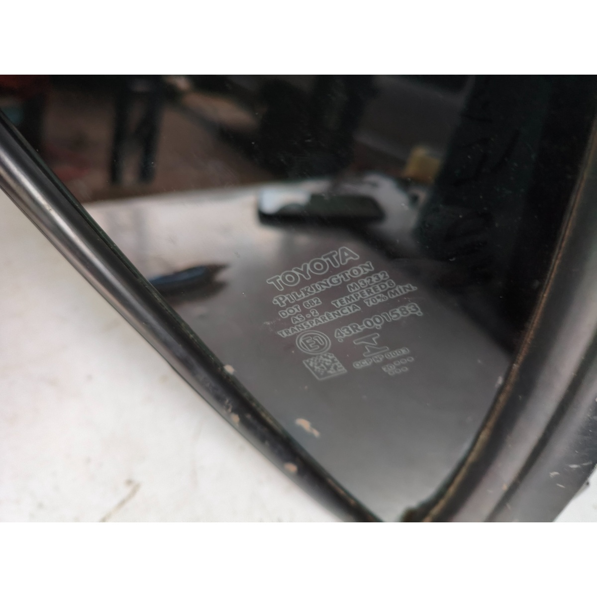 Vidro Fixo C/Pestana Porta Traseira Esquerda Hilux Sw4 2016 - Imagem 4