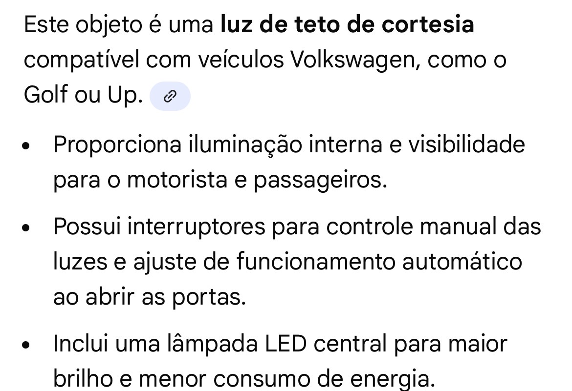 luz de teto de cortesia - Imagem 3