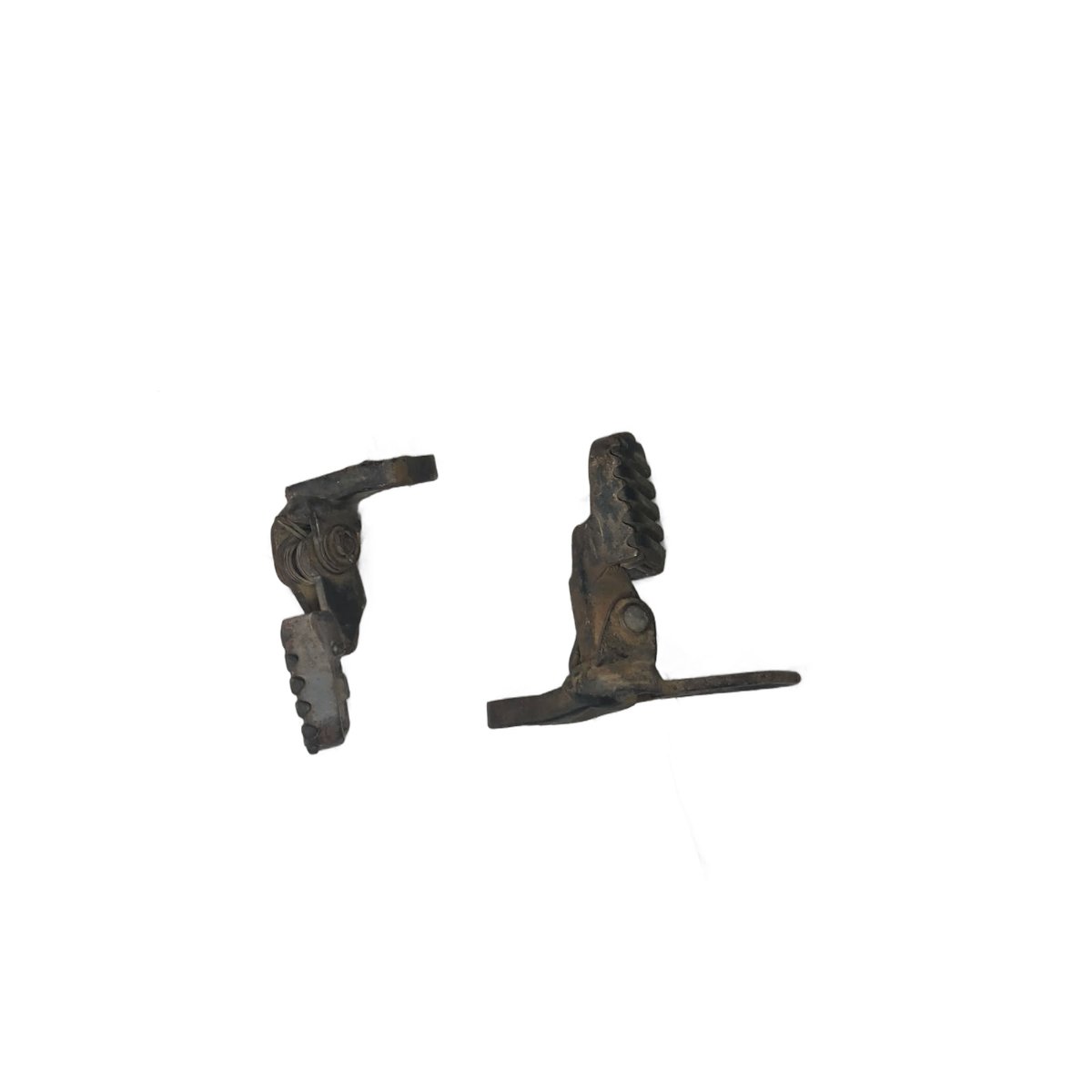 Par De Pedaleira Dianteira Honda Xre 300 09/15 (Usada) - Imagem 2