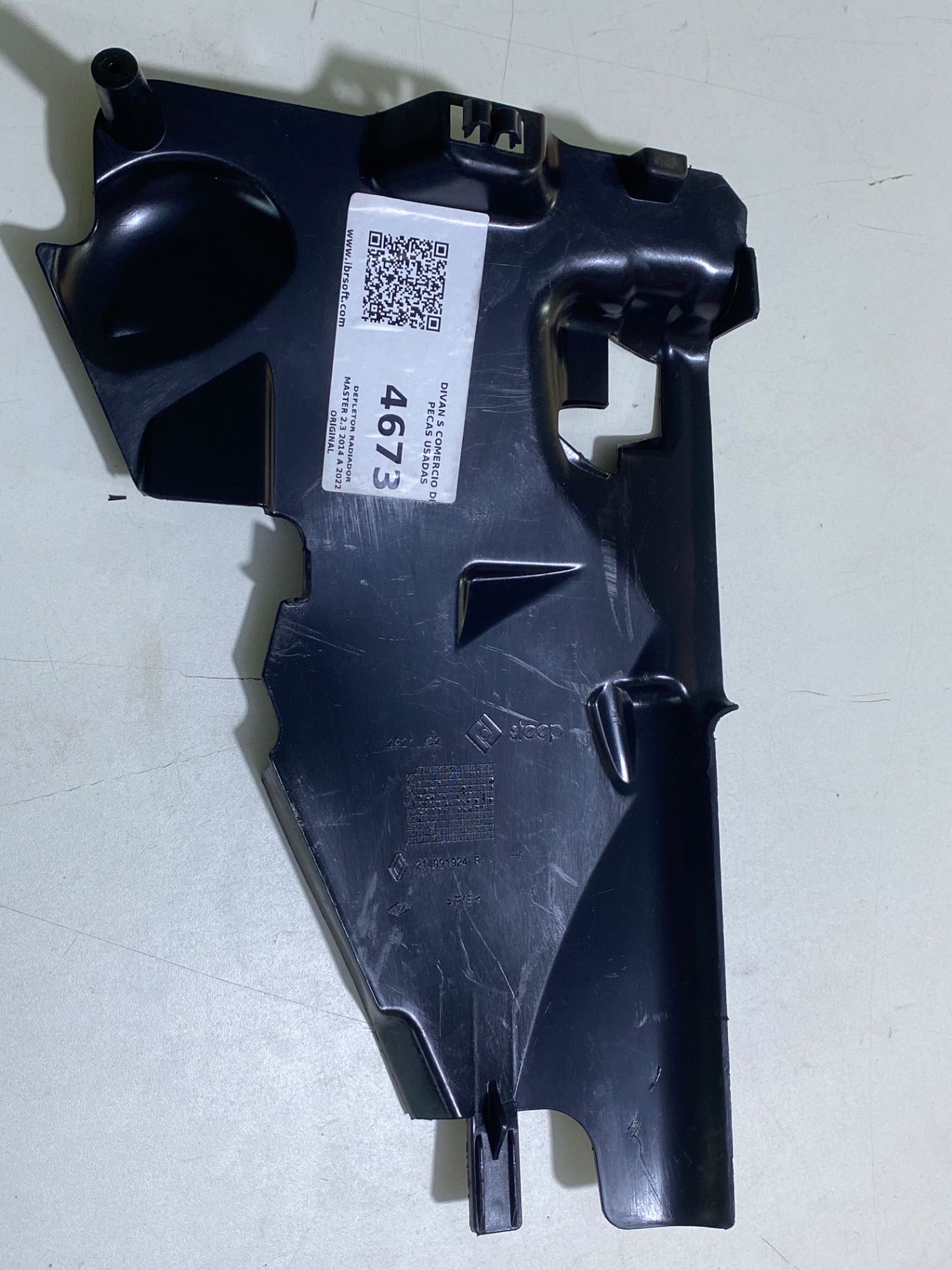 Defletor Radiador Master 2.3 2014 A 2022 Original - Imagem 3