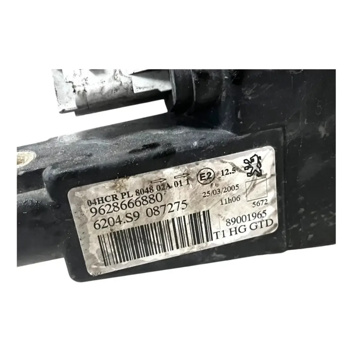 Farol Esquerdo Peugeot 206 2003 2004 A 2010 - Imagem 2